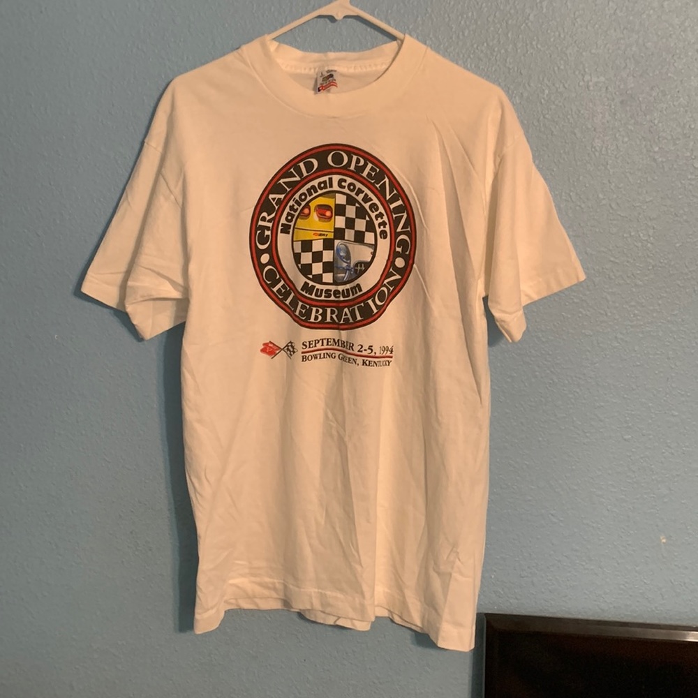 1994 single stitch national corvette grand opening tee